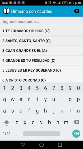 Himnario con Acordes - TBBAI screenshot 2