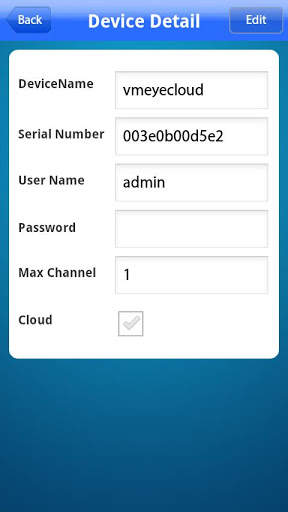 vMEyeCloud screenshot 2