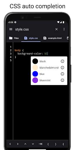 WebCode - html, css, js ide screenshot 7