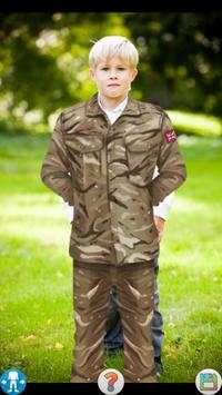 Military Photo Dress 1 تصوير الشاشة