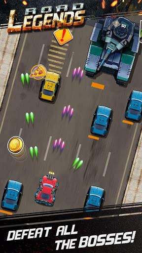 Road Legends - Car Racing Shooting Games For Free screenshot 5