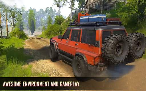 Offroad Jeep driving Off-Road Rally 4x4 Simulator screenshot 7