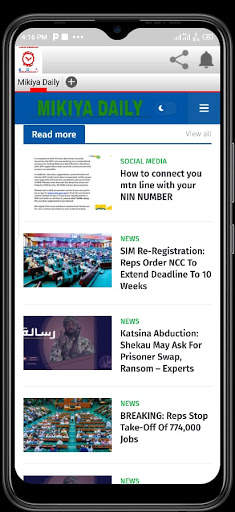 Mikiya Daily - News screenshot 5