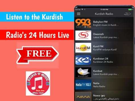 Live kurdish tv & radio & ROJAVA MUSIC screenshot 3