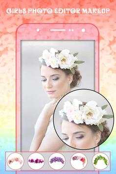 Girls Photo Editor Makeup screenshot 2