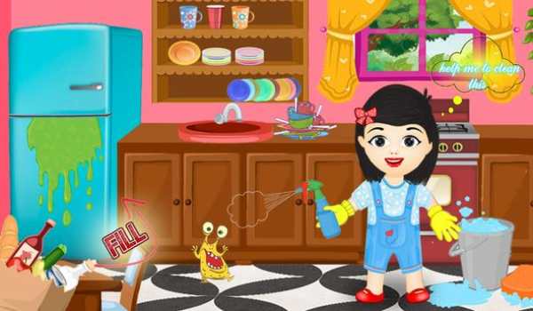 Baby Clean House - Cleaning Game screenshot 2