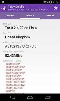 AnOnionooid Tor Relay Explorer screenshot 4