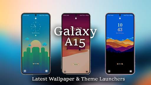 Galaxy A15 Launcher 2023 theme screenshot 1