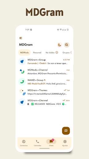 MDGram Messenger screenshot 1