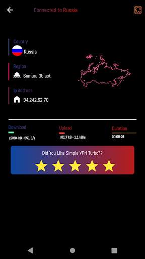 Russia VPN - Free VPN Unlimited Service screenshot 4