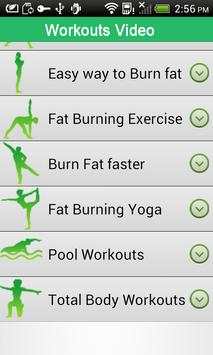 Women Fat Burning Workouts screenshot 2