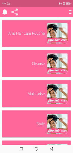 Afro Hair: Tips for everyday care screenshot 1