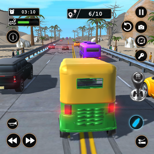 Tuk Tuk Rickshaw -Traffic Race icon