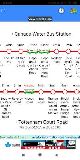 London Bus Tracker screenshot 5