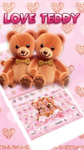 Love Bear Keyboard screenshot 3