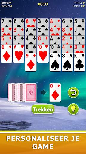 Golf Solitaire - Kaartspel screenshot 5