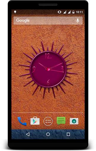 Awesome Clock Live Wallpaper screenshot 2