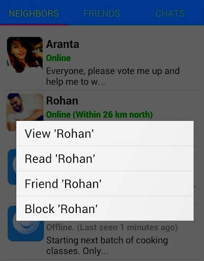 KnowMe Messenger screenshot 5