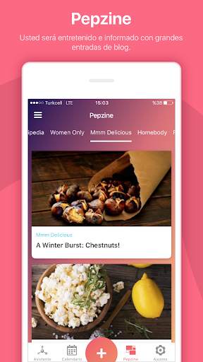 Pepapp - Menstruación screenshot 3