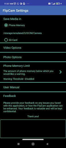 FlipCam Video Recorder screenshot 4