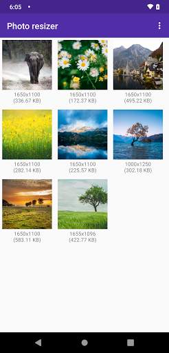 Photo resizer screenshot 4