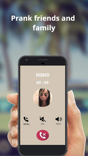 Call Simulator Momo Prank screenshot 2