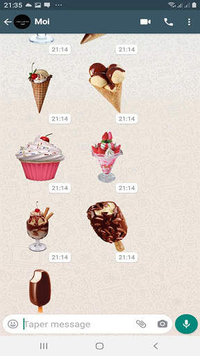 Food Stickers For WhatsApp screenshot 7