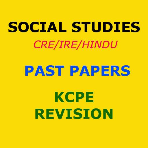 Kcpe Social Studies Revision 1.0