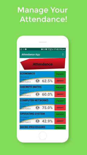 Attendance App screenshot 1