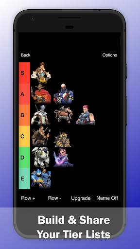Tier List Create screenshot 1