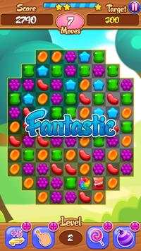 Jelly Candy Sweet crush - Candy Blast Game screenshot 5