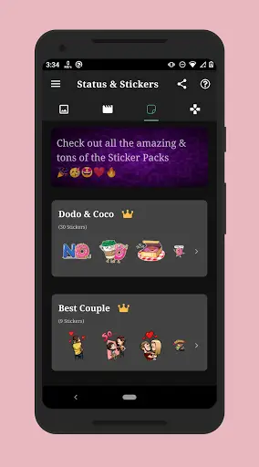 Status, Sticker Saver screenshot 3