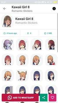 Couple - Romance Stickers For WhatsApps screenshot 2