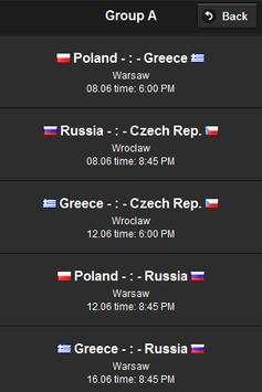 Euro 2012 App - English Ver. screenshot 2