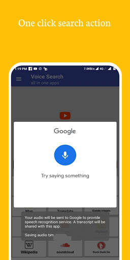 Voice Search : Voice to Text Searching shortcut screenshot 2