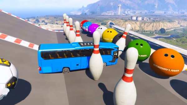 Superhero Big Bus Stunt Simulator : Kids Racing screenshot 6