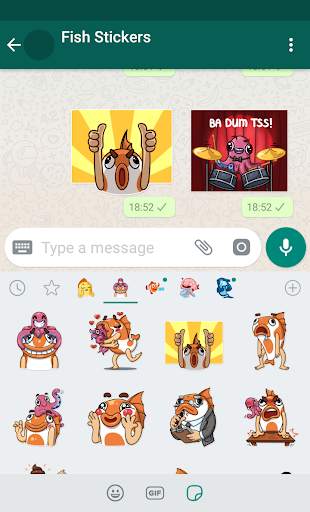 New WAStickerApps 🦈 Fish Stickers For WhatsApp screenshot 5