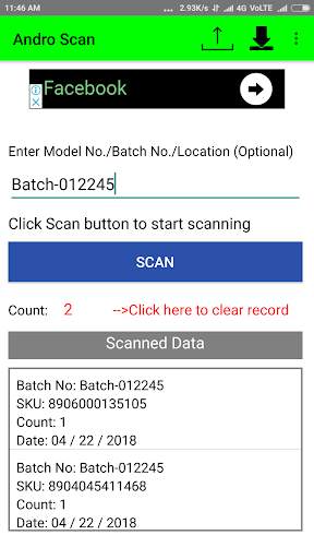 Barcode Scan-scanning app-inventory management screenshot 7