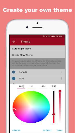 Mezo Messenger screenshot 1