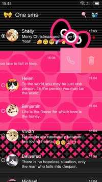 One Sms Theme for Hello Kitty screenshot 1