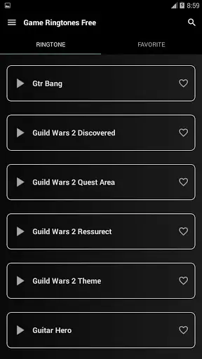 Game Ringtones Free screenshot 7