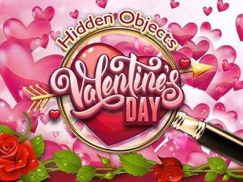 Hidden Object Valentine Day - Quest Objects Game screenshot 1