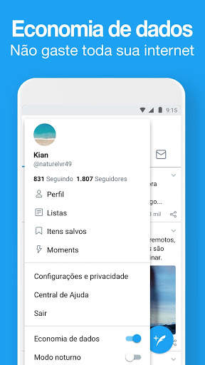 Twitter Lite screenshot 1