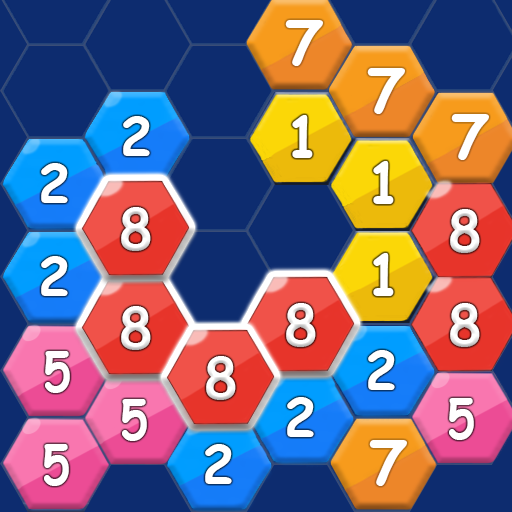 Merge Hexa Block Puzzle: Free Number Game icon
