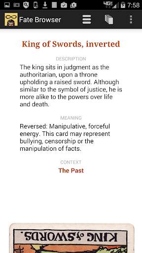 Fate Browser Tarot screenshot 5