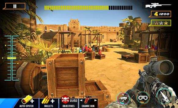 Desert Sniper Battle Commando 3D screenshot 1