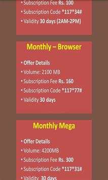 Jazz Internet Packages 2019 screenshot 3