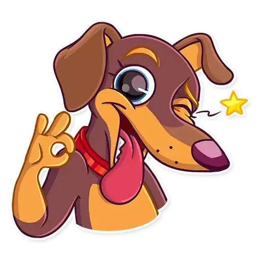 Best Cute & Funny Dogs Stickers For Whatsapp 🐶 1.0