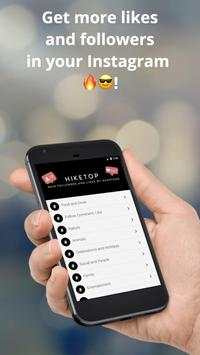 HikeTop  : Get Likes & Followers by HashTags screenshot 1