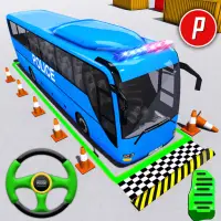 Game parkir bus polisi 3d on 9Apps
